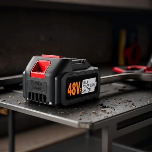 48V Lithium Battery for Power Tools | High Capacity Rechargeable Li-ion Battery Pack | Fast Charging, Long Backup | Compatible with Cordless Tools 5
