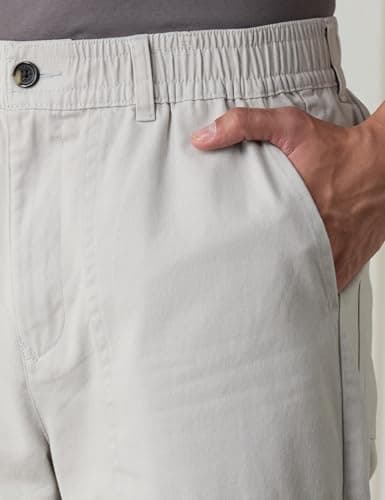 Amazon Brand - Symbol Men's Relaxed Casual Trouser (Fully Elasticated Waistband | 100% Cotton | Pants) 4