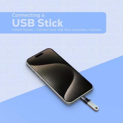 UNIGEN Type C Female OTG Adapter to L Port USB 2.0, 480Mbps Data Transfer + Charging Support Compatible with iPad, iPhone 14, iPhone 13 and Other Series - Black 2