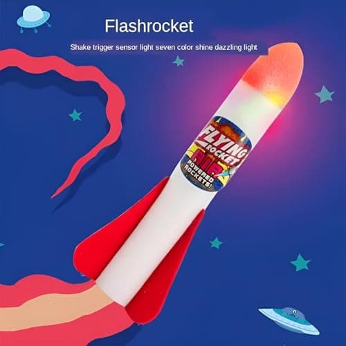TOYRENTTO Rocket Toy for Children, Outdoor Toy from 3-12 Years Boys, Multicolour 2