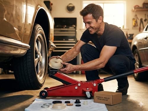 Nuhark™ Hydraulic Spare Jack Kit, 3 Ton Capacity – Oil Seal Jack 3 Ton Repair Kit with Durable Replacement Parts for Hydraulic Lifting, Maintenance & Garage Tools 4