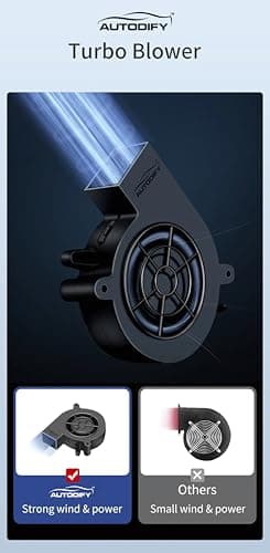 AUTODIFY™ Car Ventilated Cooling Seat Cushion Cover (Brown, Pack of 1 Ventilated Cooling Seat) 4