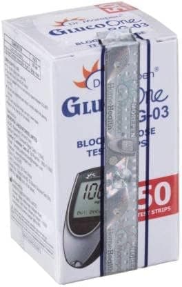 Dr. Morepen BG-03 Blood Glucose Test Strips 50s Pack (Pack of 2) 4