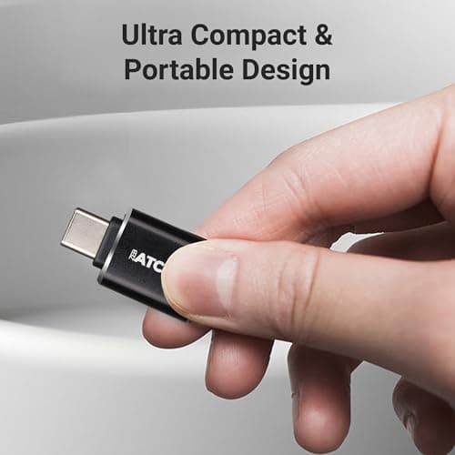 ZEBRONICS ATC1 USB Type A to Type C Converter, USB 3.0, High-Speed Data Transfer, Backward Compatibility, Plug and Play, for Laptops | Smartphones | Compatible Devices 6