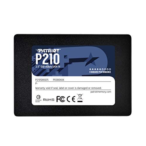 Patriot Memory P210 SATA 3 128GB SSD 2.5 Inch Internal Solid State Drive P210S128G25