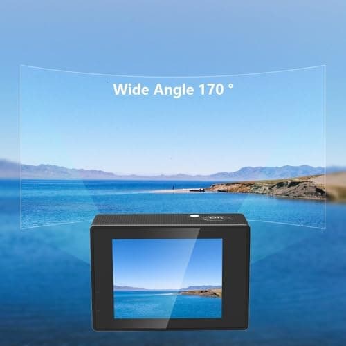 SJCAM SJ4000 WiFi 12MP Optical Full HD WiFi Sports Action Camera 170°Wide FOV 30M Waterproof DV Camcorder, Black 3