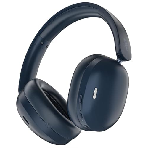Noise Newly Launched Airwave Max XR Wireless Over-Ear Headphones with 120H Playtime, ANC, HFA Tech, Spatial Audio, Dual Pairing,BT V6.0(Cobalt Blue)