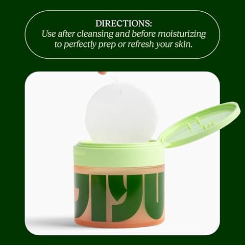 Toning Polish Pads - Korean Skincare for Dark Spots, Wrinkles & Dull Skin - Hydrating Facial Treatment with Snail Mucin, Niacinamide, Peptides & Centella - 100 Count 3