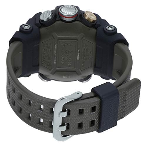 Casio G-Shock GG-B100-1A3DR Bluetooth Analog-Digital Black Dial Men Watch Green Resin Strap (G973) 4