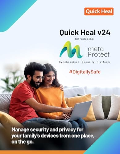 Quick Heal | Total Security | Latest Version | 2 Users | 3 Years (Physical Box) 3