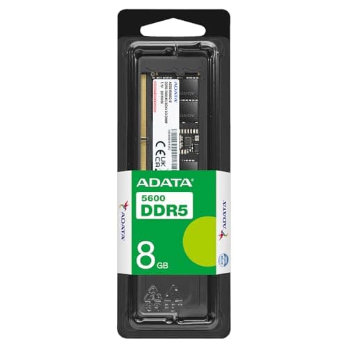 ADATA Premier 8GB 5600MHz U-DIMM DDR5 Desktop Memory, Single RAM Module, Supports Intel & AMD Latest CPU, Intel XMP & AMD Expo, Built in PMIC, On Die ECC, Low Voltage, More Bandwidth - AD5U56008G-S 4