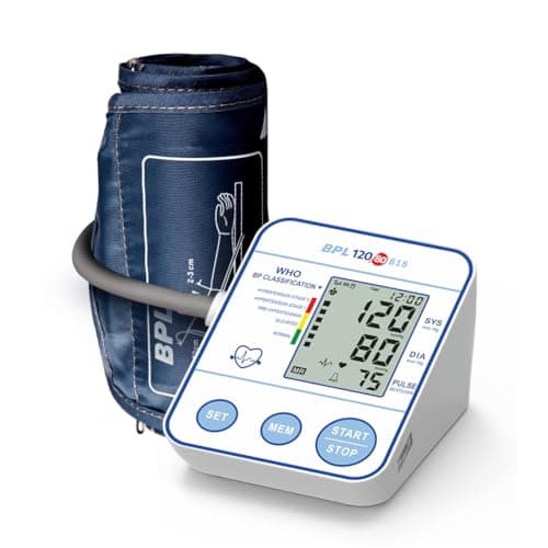BPL Medical Technologies 120/80 B18 Digital Blood Pressure Monitor with USB Compatibility Automatic