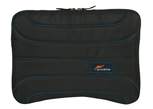 Protecta Memento Laptop Sleeve for Laptops with Screen Size Up to 14.1 Inches (Black & Blue)