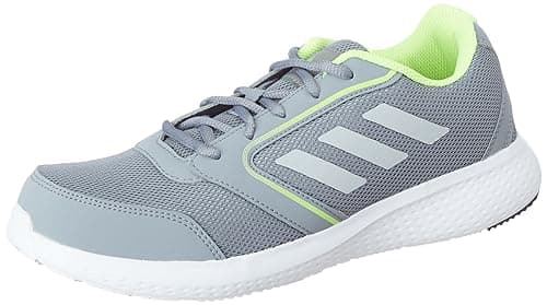 adidas Mens Fluento M MLEAD/Stone/LUCLEM Running Shoe - 10 UK (IQ8965), Grey