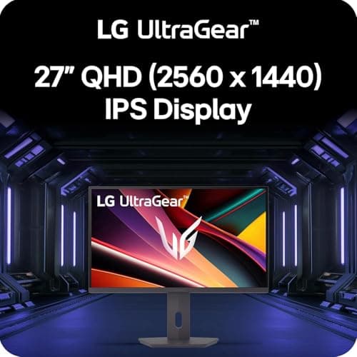 LG 27G610A 68.4 cm (27 Inch) Ultragear QHD (2560x1440) IPS Gaming Monitor, 1ms (GtG), 200Hz, sRGB 99%(Typ.), Anti-Glare, HDR10, AMD FreeSync™, DP, HDMI X 2, Tilt/Swivel/Height/Pivot Adjustable(Black) 5