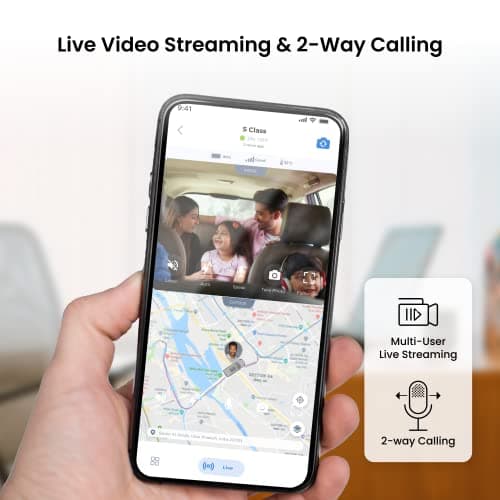 Kent CamEye CarCam 2 | Next-Gen Car Camera | Dual DashCam-Inside & Outside | Live Video Streaming | GPS Tracker | Smart Alerts| SOS | Cloud + SD Card Recording for Trip & Parked | Made in India 3
