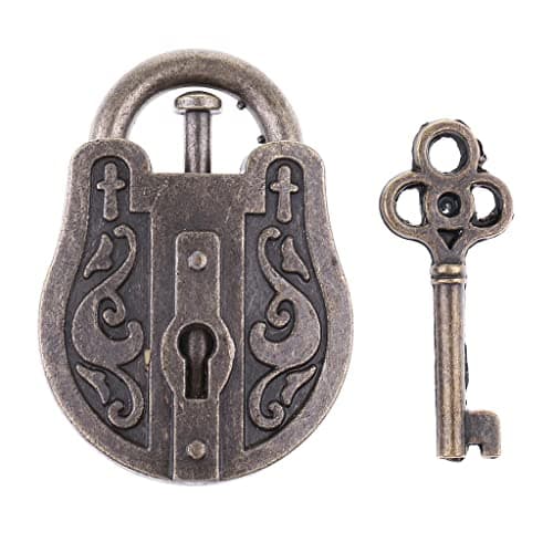 VELURA God Lock Puzzle Classic Metal Brain Teaser IQ EQ Test Toys for Kids Adults Children Birthday Funny Gift|1 Piece God Lock 1 Piece Key|Brain Teasers & Cube/Twist|Toys & Hobbies