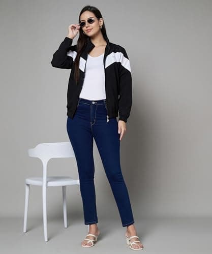 eWools Women's winterwear woolen fullsleeves Jacket (Black, 3XL) 5