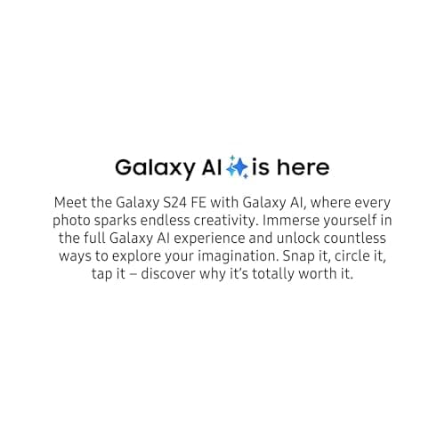 Samsung Galaxy S24 FE 5G AI Smartphone (Mint, 8GB RAM, 128GB Storage) 4