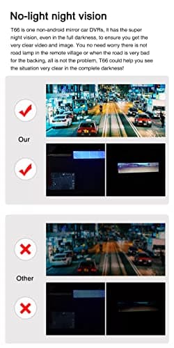 MANYCAST 360 Degree Dash Camera for Car with Night Vision | Full HD | 12" Touch Screen | Parking Assistance, G-Sensor and Loop Recording | 4 Cameras (Left, Right, Front and Rear) Dashboard Dashcam 5
