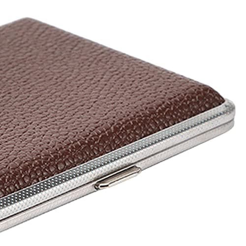 VELURA Portable Leather Cigarette Case 20 Capacity Smoking Cigarette Box |Collectibles | Tobacciana | Cases|1 Piece Cigars Case 2
