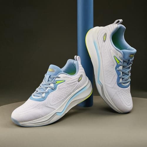Campus Men's Gretta WHT/L.Sky Running Shoes - 8UK/India 1Pair 2