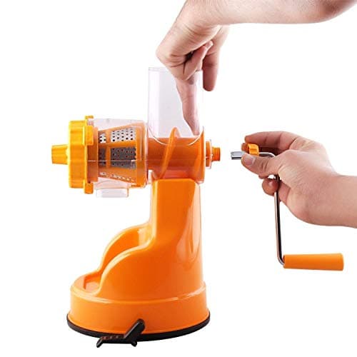 Juicer For Home Tekcool Portable Juicer Machine Juicer Hand for Vegetables with Steel Handle Vacuum Locking System, Shake, Fruit Machine for All Fruits (Multi1) 3