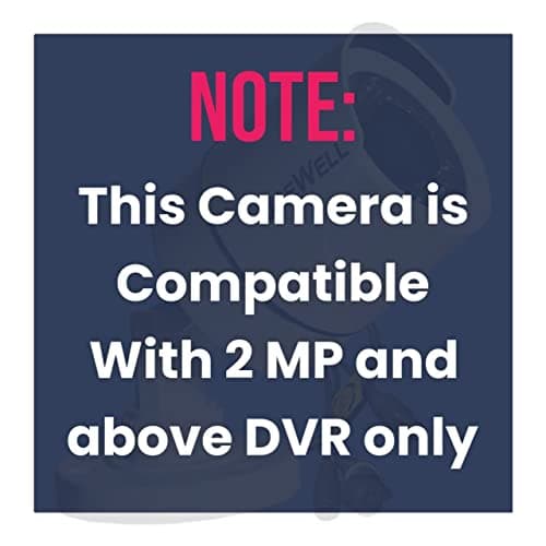 HIKVISION 2Mp Indoor Wired Color Camera for Dvr Ds-2Ce5Ad0T-Itp Eco Bnc/Dc, White - 1080P 2