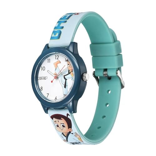 Zoop Chhota Bheem Analog Watch with White Dial & Blue Strap for Boys Girls Kids, from House of Titan - 16042PP05FW 3