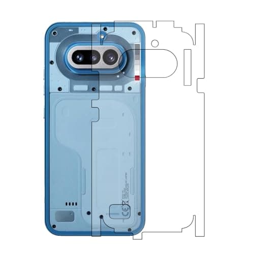 90STETHIX - Compatible For Nothing Phone 4a | Unbreakable 4 layer Transparent Hydrogel Membrane (NOT GLASS) Back Screen Guard Protector (Scratchproof/Self Healing) (Coverage-Side+Back) (Glossy)