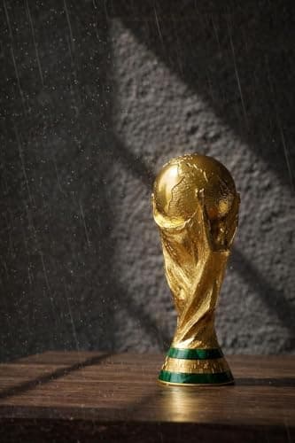 FI FA Football Trophy Cup Showpiece | Soccer Championship Replica Statue for Home Decor, Office Table & Study Desk | Sports Theme Decorative Gift for Men & Boys 2
