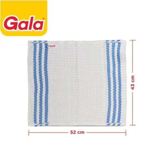 Gala Microfiber Advance Floor Cleaning Cloth(Pocha) for Mopping - White, Pack of 2 (163054) 2