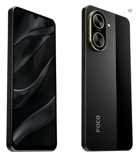 POCO C71, Power Black (4GB, 64GB) 5