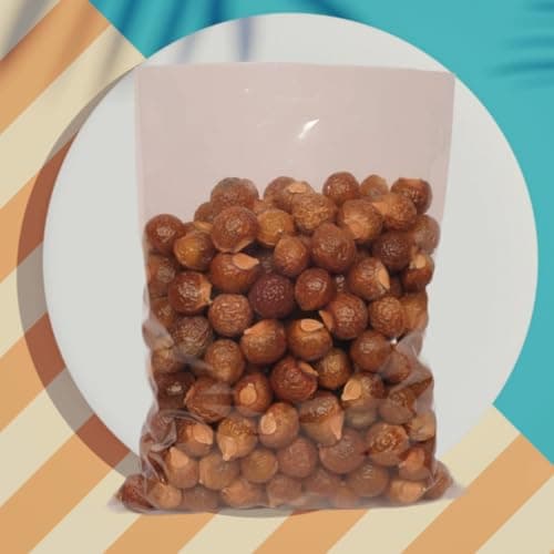 VYNOBLE HERBALS 100% Natural Raw Reetha Nuts | 1 Kg Premium Aritha / Ritha / Soapnut (Sapindus trifoliatus) Whole Nuts | For Hair Wash, Natural Shampoo, Scalp Cleansing & Skin Care | Chemical-Free | F 2