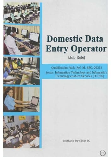 Class 9th Combo Domestic Data Entry Operator And Employability Skills Textbook for Class IX CBSE (Cbse Vocational Course) 5