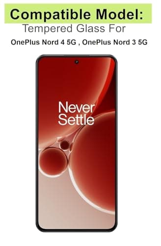 JGD PRODUCTS for OnePlus Nord 4 5G Tempered glass with Full Edge Protection and Easy Installation Kit 2