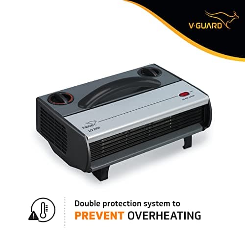 V-Guard ECV 2000 Heat Convector | Double Overheat Prevention Mechanism | Low Noise Performance | 1 Year Warranty 3