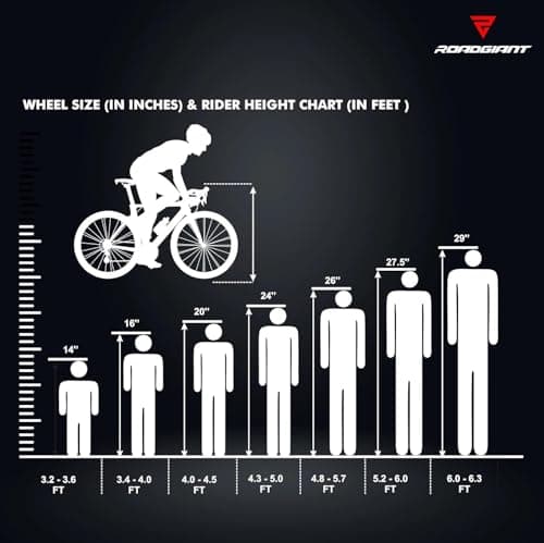 ROADGIANT Squad BlackGold 27.5T | MTB | Steel Bicycle | Dual Disc Brakes | Single Speed | Front Suspension | Unisex|for All-Terrain Riding (Z Black) 6