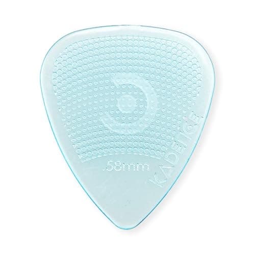 Kadence HG48R58B Jamming Series Assorted Guitar Picks (Pack of 10) | 5x0.48mm & 5x0.58mm Polycarbonate Plectrums | Hostile Grip, Anti-Slip Texture | For Acoustic, Electric & Bass Guitars | Blue & Red 2