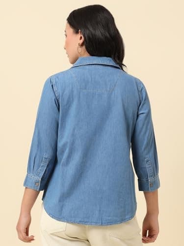 Cantabil Top for Women Blue 4