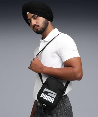 PUMA , Unisex-Adult, Plus Portable II, Black, (9284101) 2