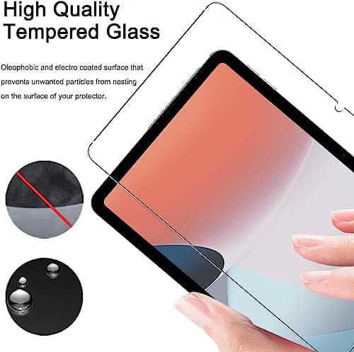 VERTUS® Premium Tempered Glass Screen Protector for Oppo Pad Air (10.36) Inch Tablet (Transparent) 5