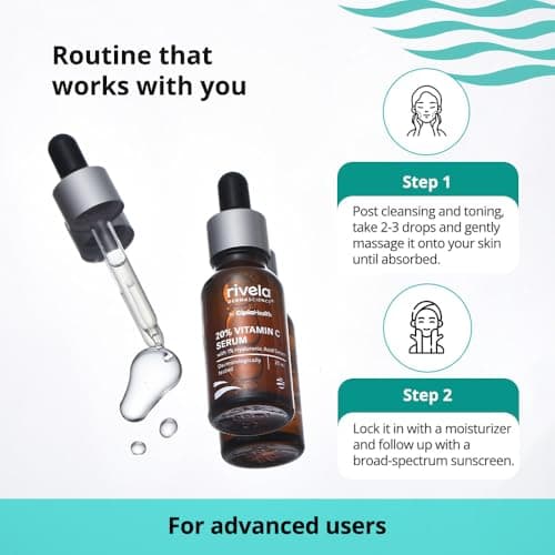 Rivela Dermascience 20% Vitamin C serum - 20ml 5