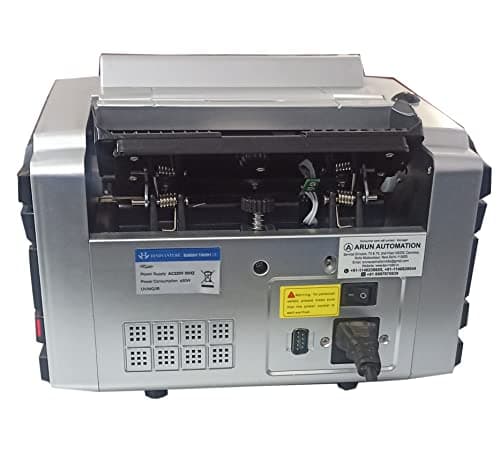 HINDVANTURE India Automatic Note/Cash/Money/Currency Counting Machine with Fake Note Detection Heavy Duty | Money Handing Products| Note Counters (Mix Note Value Counting) 5