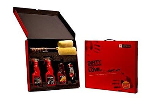 3M Large Car Care Kit | Car Shampoo | Tyre Dresser | Dashboard Dresser | Liquid Wax | Microfiber Cloth (All in One) 2