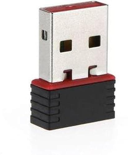 Mini USB Wireless WiFi Adapter, 802.11n Network Dongle for Desktop and Laptop
