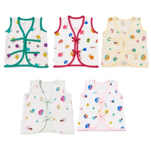 V2M Cotton Jhabla New Born Baby Clothes 0-3 Months Combo Set | Baby Clothes Set 0-3 Months | Newborn Baby Dress Cotton Soft | New Born Baby Girl & Boy Dress Gift Set (Multicolor, 0-3M)