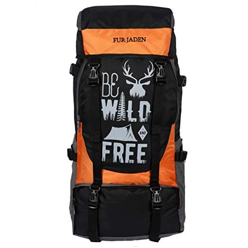 Fur Jaden 55 LTR Rucksack Travel Backpack Bag for Trekking, Hiking with Shoe Compartment, Multicolor 3