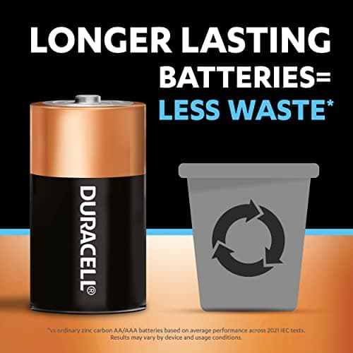 Duracell Ultra D Battery, Pack of 2, High-Drain Devices, Flashlight, Toy, Electric Door Lock 4