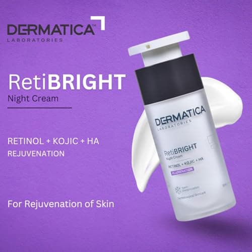 Dermatica RetiBright Night Cream | For Rejuvenation of Skin | 30ml 2